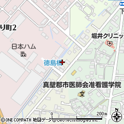 茨城県筑西市一本松1554-1周辺の地図