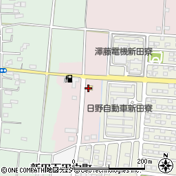 ファミリーマート太田上田中店周辺の地図