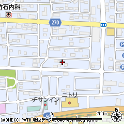 栃木県佐野市高萩町1335周辺の地図