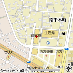 群馬県伊勢崎市南千木町2272周辺の地図