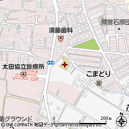 ウエルシア太田石原店周辺の地図