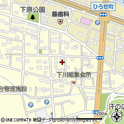 群馬県伊勢崎市山王町1182周辺の地図