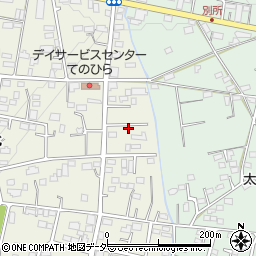 群馬県太田市別所町464周辺の地図
