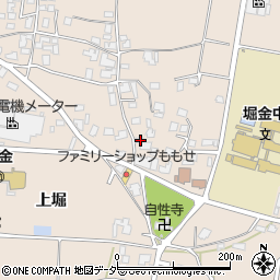 長野県安曇野市堀金烏川2115周辺の地図