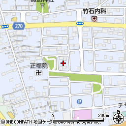 栃木県佐野市高萩町1210周辺の地図
