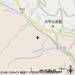 群馬県富岡市妙義町岳周辺の地図