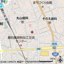 長野県安曇野市豊科4704周辺の地図