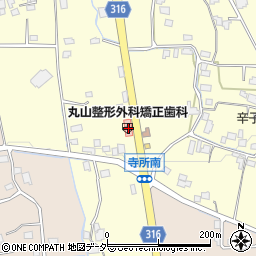 長野県安曇野市豊科南穂高寺所283周辺の地図