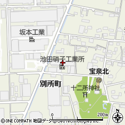 群馬県太田市別所町355周辺の地図