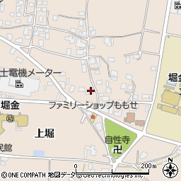 長野県安曇野市堀金烏川2101周辺の地図