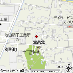 群馬県太田市別所町503周辺の地図