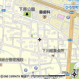 群馬県伊勢崎市山王町1178-1周辺の地図