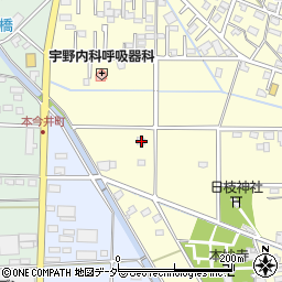 群馬県伊勢崎市山王町425周辺の地図