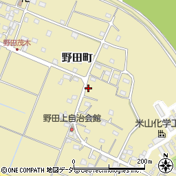 栃木県足利市野田町1742周辺の地図