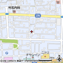 栃木県佐野市高萩町1219周辺の地図