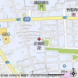 栃木県佐野市高萩町346周辺の地図