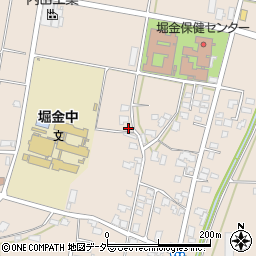 長野県安曇野市堀金烏川2042-1周辺の地図