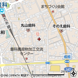 長野県安曇野市豊科4705-7周辺の地図