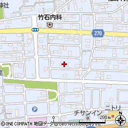 栃木県佐野市高萩町1222周辺の地図