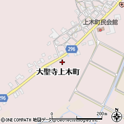 石川県加賀市大聖寺上木町西前島周辺の地図