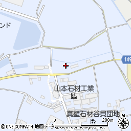 茨城県桜川市真壁町東矢貝304周辺の地図