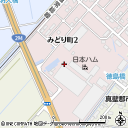 日本ハム株式会社　茨城工場周辺の地図
