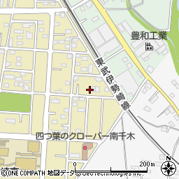 群馬県伊勢崎市南千木町1632周辺の地図