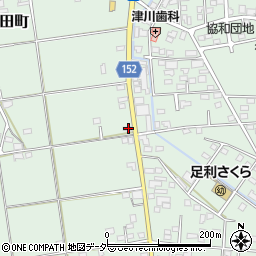 栃木県足利市島田町113周辺の地図