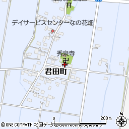 栃木県佐野市君田町319周辺の地図