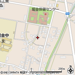 長野県安曇野市堀金烏川2160周辺の地図