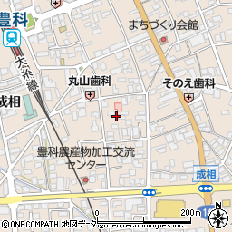 長野県安曇野市豊科4705-17周辺の地図