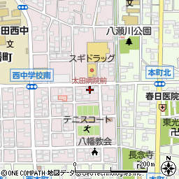 株式会社日本エルダリーケアサービス　おひさま介護サービス太田周辺の地図