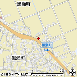 加賀南郷簡易郵便局周辺の地図