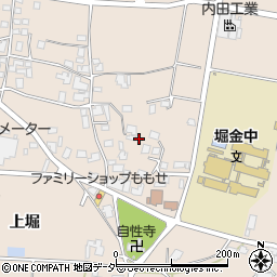 長野県安曇野市堀金烏川2111周辺の地図