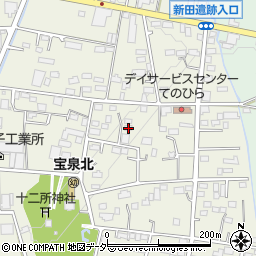 群馬県太田市別所町481周辺の地図