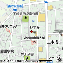 日本キリスト教団下館教会周辺の地図