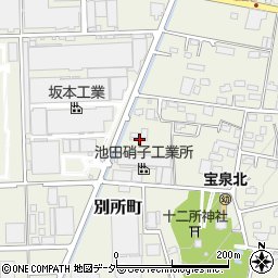 群馬県太田市別所町351周辺の地図