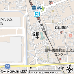 長野県安曇野市豊科4677周辺の地図