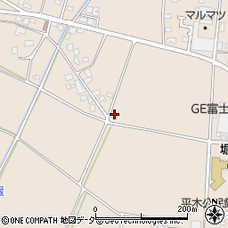 長野県安曇野市堀金烏川（上堀）周辺の地図