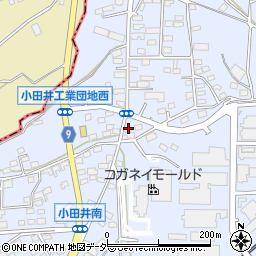 長野県佐久市小田井1209-3周辺の地図