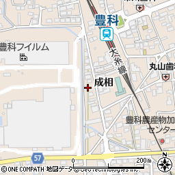長野県安曇野市豊科4664周辺の地図