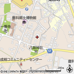 長野県安曇野市豊科4236周辺の地図