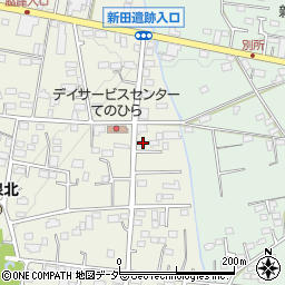 群馬県太田市別所町464-38周辺の地図