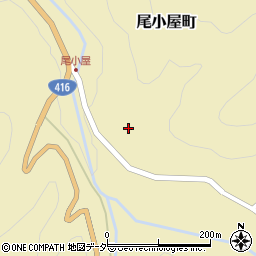 石川県小松市尾小屋町ヲ114周辺の地図