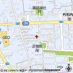 栃木県佐野市高萩町344周辺の地図