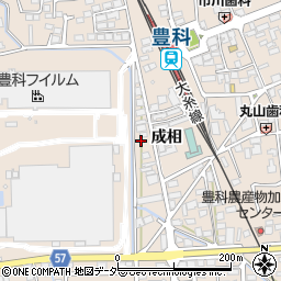 長野県安曇野市豊科新田4658-12周辺の地図