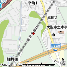 石川県加賀市細坪町ワ周辺の地図