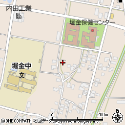 長野県安曇野市堀金烏川2043周辺の地図