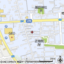 栃木県佐野市高萩町343周辺の地図