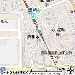 ホテルルートインコート安曇野豊科駅南周辺の地図